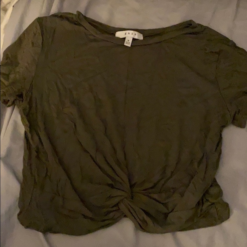 Crop short sleeve